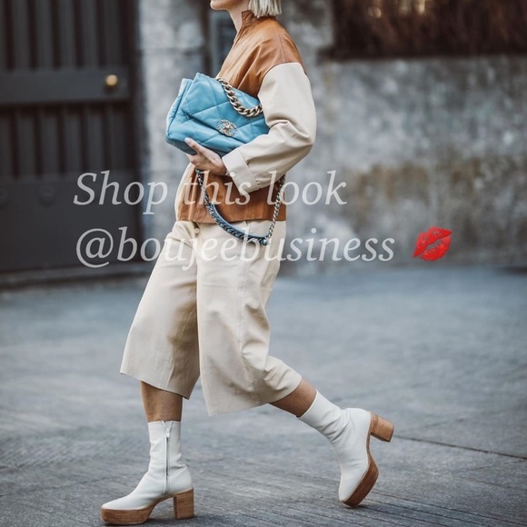 H&M Leather Platform Boots - Picture 2 of 16